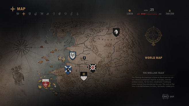 Witcher 3—UI & Gwint...