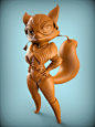 Catviator, Manuel De Jorge : Sculpt I made just for fun. 

Character based on Whitney Pollet Sketches