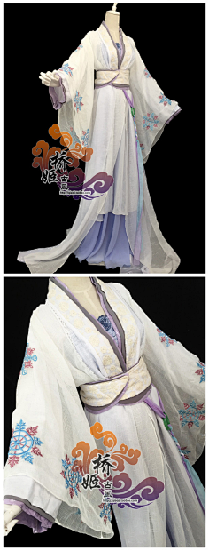 com古装,cos服,梅花三弄影,白色男古装【桥姬古风独家设计】-淘宝网陌