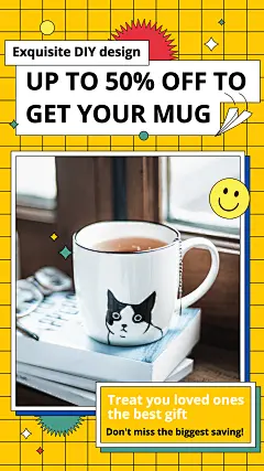 Creative Mug Display Promo Instagram Story