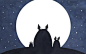 【素材】宫崎骏之龙猫系列&feifei&_橡皮章吧_百度贴吧