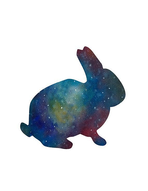 Galaxy Rabbit Waterc...