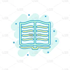 书,文学,漫画,时尚,开着的,图标,传媒,图书馆,联系