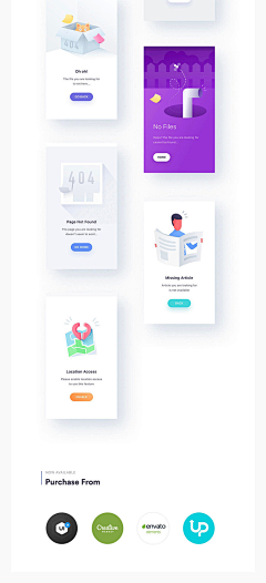 盖世一帆采集到app 404页面