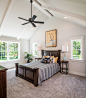 Valley Road Modern Farmhouse - Farmhouse - Bedroom - Other - by Custom Home Group | Houzz