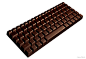 键盘巧克力