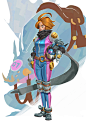 Dragon Race, Nico Lee Lazarus : Yuliya Antonova
A young, ambitious racer from Russia who dreams of being the best Dragon racer of all time.

Originally started for this months theme on the Character Design Challenge Page.
Put in a few hours of finesse