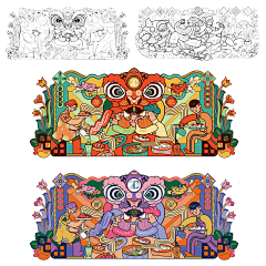 小仄沢采集到商业插画