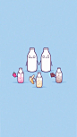 Milk iphone wallpaper cute