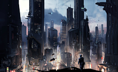 无象美术采集到动漫场景