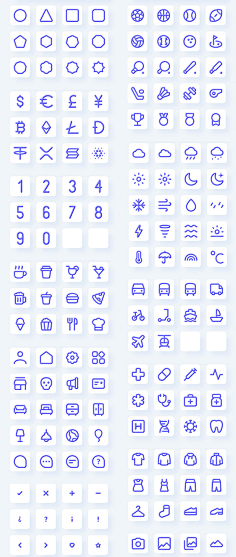 icon图标UI元素 · 源文件-花瓣网|陪你做生活的设计师 | 素Figma、AI矢量素材-淘宝网