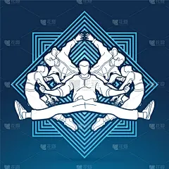 舞蹈,街道,嘻哈,人群,男孩,人,男人,图像,相伴