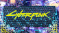 General 2560x1440 cyberpunk Cyberpunk 2077 broken glass neon retro style retro theme interfaces digital art CGI tiles abstract 3D Abstract purple background logo