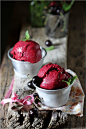Cherry Frozen Yogurt | Passionate About Baking #甜品#