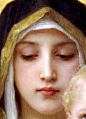 Madonna detail ~ William Bouguereau ~ (1825-1905)