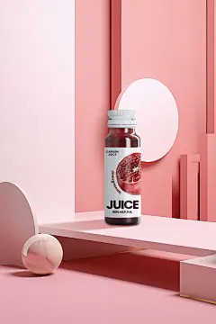咔神-浅色罐装果汁-极简风1