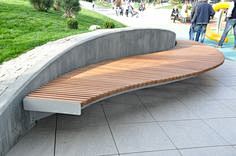 Bench in Bucharest p...