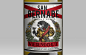 Illustration For San Bernabé Vermouth : The illustration represents Spanish warrior with the fish's head.He dressed in soldier outfit the battle in 1521 period.Then inhabitants defend the city from the siege of the French troops.The wreath of flowers and 
