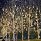 LED流星雨灯led灯彩灯闪灯新年树装饰灯假双面防水挂树灯流星管-淘宝网