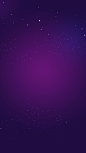 星空紫色闪烁背景PSD分层H5背景