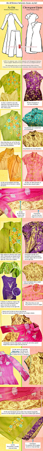 the difference between Ao Dai and Cheongsam/Qipao by lilsuika: 