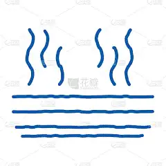 蒸发涂鸦图标手绘插图