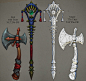 Weapons 01 by FirstKeeper on @DeviantArt