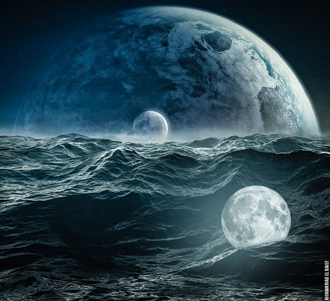 Moon Waves : Moon 