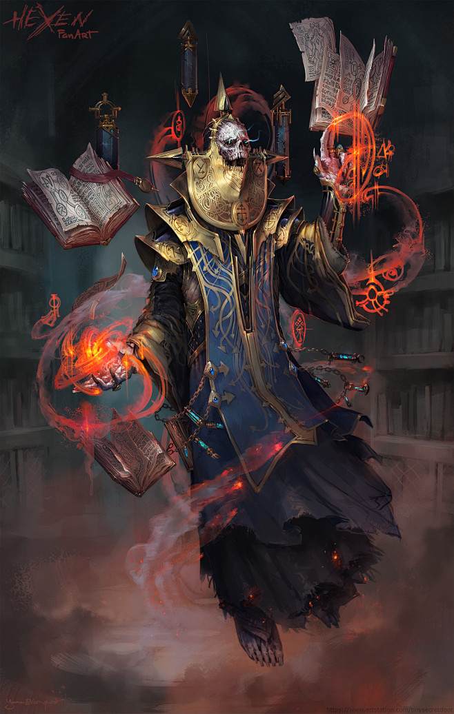 Hexen Fan Concept ar...