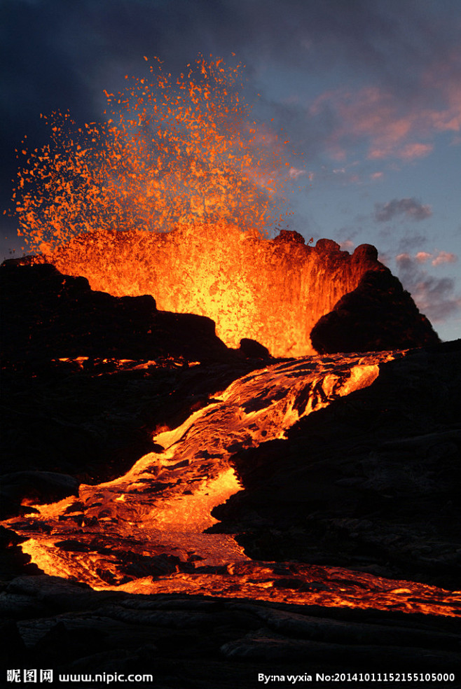 火山喷发