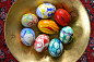 手绘,复活节,蛋,金色,色彩,器具_360图片