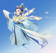 雪天暴走萝卜采集到中国风Q版