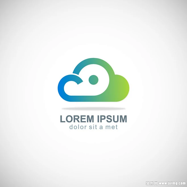 云计算logo设计图片-花瓣网