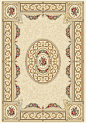 Ancient Garden 57226 6464 Ivory Rug : Traditional Classic patterns with an updated fresh look. Sophisticated color palette focusing on antique shades and design details that bring a refined hand kno