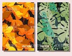 花叶装饰背景  - 源文件下载【酷图网】古典,自然,花叶,装饰,背景,矢量素材,自然花叶,植物学,家居壁纸