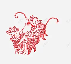 二月二龙抬头卡通装饰中国龙海报 免费下载 页面网页 平面电商 创意素材