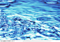 水精灵-简洁的蓝色水纹