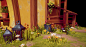 Autumn House 3D part - Personnal work, Clotilde Moussier : I present to you my autumn house, which I have been imagining  for many years. During the journey of its creation, I made a lot of changes to my original idea. It took me time (too much to be hone