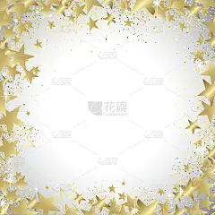 金色星星背景