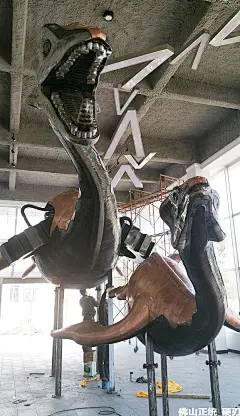 硬刃 蛇颈龙母子