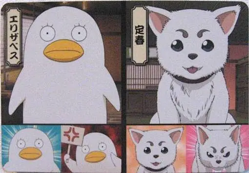 cartoon、定春、伊丽莎白、傻白-花瓣网