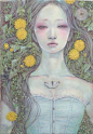 她。丨来自日本女油画艺术家Miho Hirano（平野实穗）