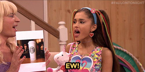 Disgusted Ariana Gra...