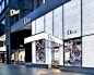 Dior - 57th Street LED Facade Lighting with Optical Illusion Cannage Pattern - id: 123