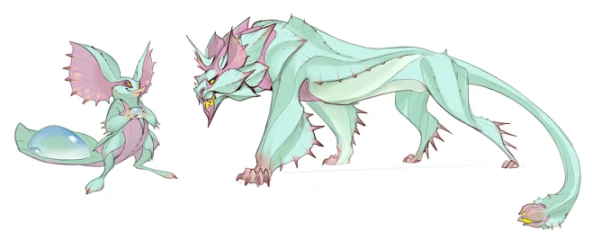 Creature explorations-花瓣网