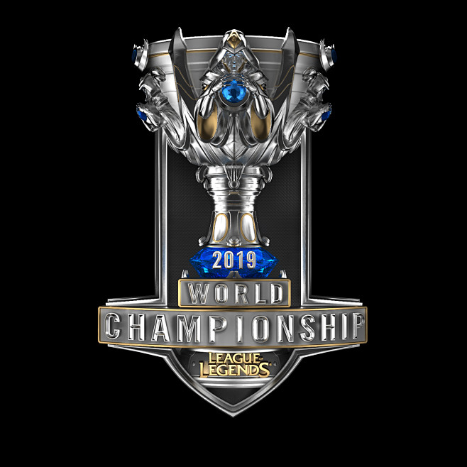 英雄联盟全球总决赛logo-3D版