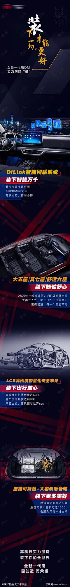 汽车内饰长图海报-源文件-志设网-zs9.com