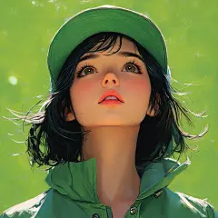 写实人物插画高清模板免费下载-趣麦麦图