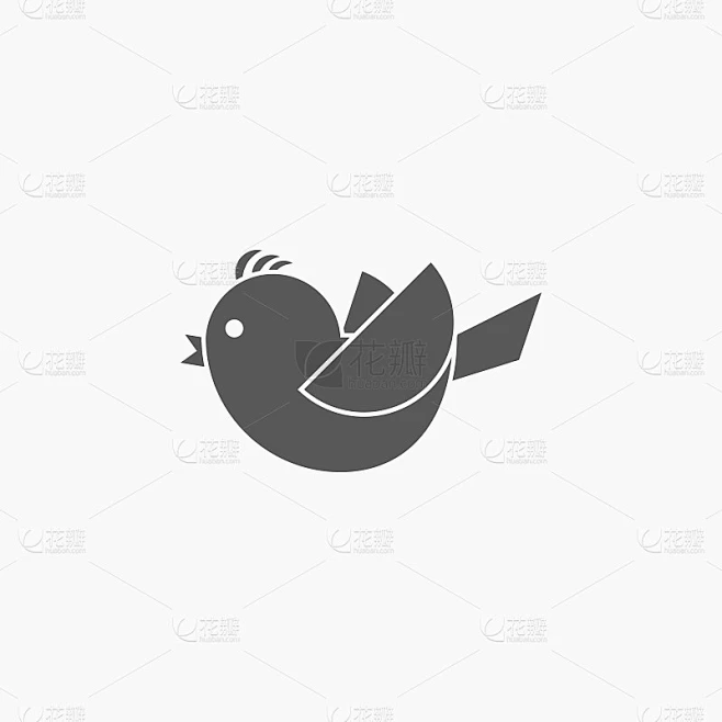 bird icon, bird vector素材-花瓣网