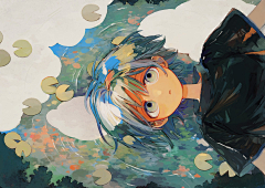 睡到自然醒i采集到手绘- 创意